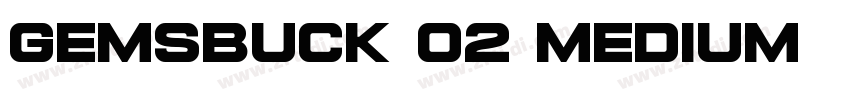 gemsbuck 02 medium字体字体转换